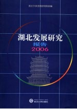 湖北发展研究报告 2006