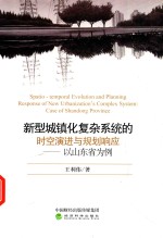 新型城镇化复杂系统的时空演进与规划响应 以山东省为例