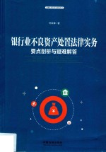 银行业不良资产处置法律实务  要点剖析与疑难解答