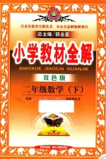 小学教材全解  数学  二年级  下  配套人民教育出版社实验教科书  双色版