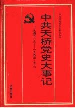 中共天桥党史大事记 1948.9-1993.12