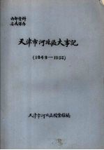 天津市河北区大事记 1949—1952