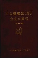 中共美溪区（局）党史大事记 1949—1987