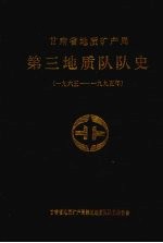 甘肃省地质矿产局第三地质队队史 1965—1995年