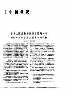 中国经济年鉴 1983 中国概况