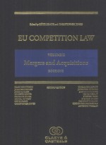 EU COMPETITIOON LAW VOLUME II MERGERS AND ACQUISITIONS SECOND EDITION BOOK ONE