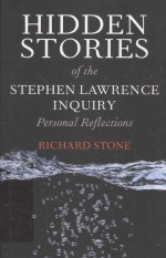 HIDDEN STORIES OF THE STEPHEN LAWRENCE INQUIRY  PERSONAL REFLECTIONS