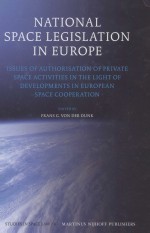 NATIONAL SPACE LEGISLATION IN EUROPE