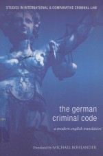 THE GERMAN CRIMINAL CODE A MODERN ENGLISH TRANSLATION