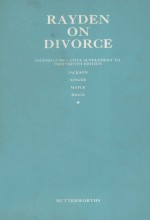 RAYDEN'S LAW AND PRACTICE IN DIVORCE AND FAMILY MATTERS SECOND CUMULATIVE SUPPLEMENT TO THIRTEENTH