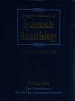 Bergey's manual of systematic bacteriology : volume two: the proteobacteria part B the gammaproteoba