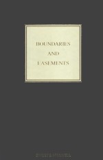 BOUNDARIES AND EASEMENTS FIFTH EDITION