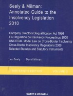 ANNOTATED GUIDE TO THE INSOLVENCY LEGISLATION VOLUME 2 THIRTEENTH EDITION