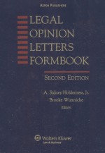 LEGAL OPINION LETTERS FORMBOOK SECOND EDITION