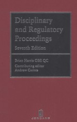 DISCIPLINARY AND REGULATORY PROCEEDINGS SEVENTH EDITION