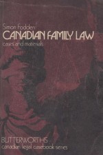 CANADIAN FAMILY LAW CASES AND MATERIALS