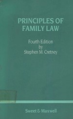 PRINCIPLES OF FAMILY LAW FOURTH EDITION