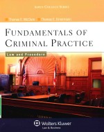 ASPEN COLLEGE SERIES FUNDAMENTALS OF CRIMINAL PRACTICE LAW AND PROCEDURE