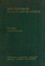 THE REFORM OF FAMILY LAW IN EUROPE