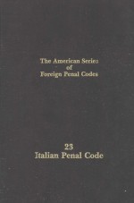 THE ITALIAN PENAL CODE