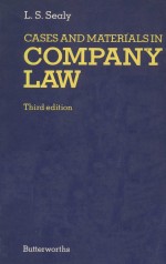 CASES AND MATERIALS IN COMPANY LAW THIRD EDITION