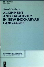 EMPIRICAL APPROACHES TO LANGUAGE TYPOLOGY VOLUME 51 SAARTJE VERBEKE ALIGNMENT AND ERGATIVITY IN NEW