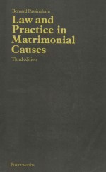 LAW AND PRACTICE IN MATRIMONIAL CAUSES THIRD EDITION