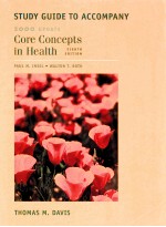 Study guide to accompany core concepts in health