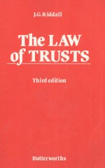 THE LAW OF TRUSTS THIRD EDITION