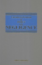 CHARLESWORTH & PERCY ON NEGLIGENCE TWELFTH EDITION