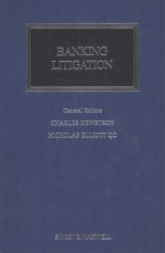 BANKING LITIGATION THIRD EDITION