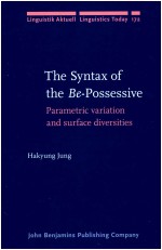 LINGUISTIK AKTUELL LINGUISTICS TODAY 172 THE SYNTAX OF THE BE-POSSESSIVE PARAMETRIC VARIATION AND S