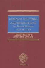 COMPANY MEETINGS AND RESOLUTIONS LAW