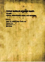 OXFORD TEXTBOOK OF PUBLIC HEALTH VOLUME 1