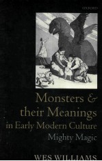 Monsters and their meanings in early modern culture