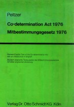 CO-DETERMINATION ACT 2ND EDITION