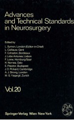 Advances and Technical Standards in Neurosurgery Vol. 20