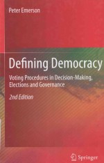 DEFINING DEMOCRACY VOTING PROCEDURES IN DECISION-MAKING