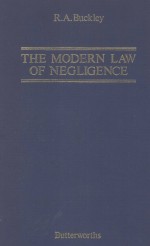 The modern law of negligence