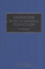 GUIDE TO EUROPEAN COMPANY LAWS THIRD EDITION