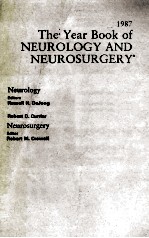 1987 THE YEAR BOOK OF MEUROLOGY AND NEUROSURGERY