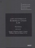 CASES AND MATERIALS ON EUROPEAN UNION LAW THIRD EDITION