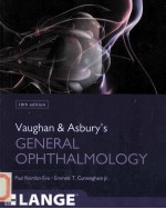 VAUGHAN & ASBURY'S GENERAL OPHTHALMOLOGY EIGHTEENTH EDITION