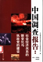 中国调查报告 社会经济关系的新变化与执政党的建设