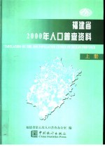 福建省2000年人口普查资料