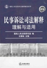 新编民事诉讼司法解释理解与适用