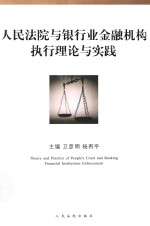 人民法院与银行业金融机构执行理论与实践