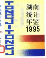 湖南统计年鉴 1995