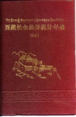 西藏社会经济统计年鉴 1991