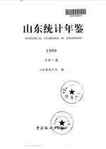 山东统计年鉴 1999 总第11期